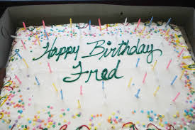 Happy Birthday Fred